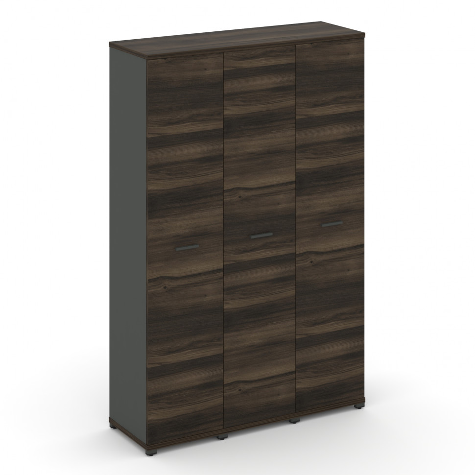 Concept Шкаф 3 узкие секции, 5 ниш CN.STU-538 A Дуб Мали/Антрацит/Металл Антрацит 1252*420*1922 Concept Шкаф 3 узкие секции, 5 ниш CN.STU-538 A Дуб Мали/Антрацит/Металл Антрацит 1252*420*1922