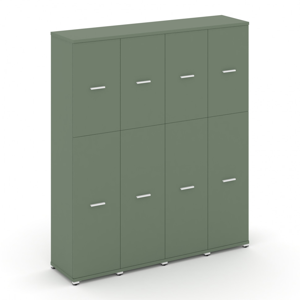 Concept Шкаф 4 узкие секции, 5 ниш CN.STU-545 W Кобо/Металл Белый 1668*420*1922 Concept Шкаф 4 узкие секции, 5 ниш CN.STU-545 W Кобо/Металл Белый 1668*420*1922