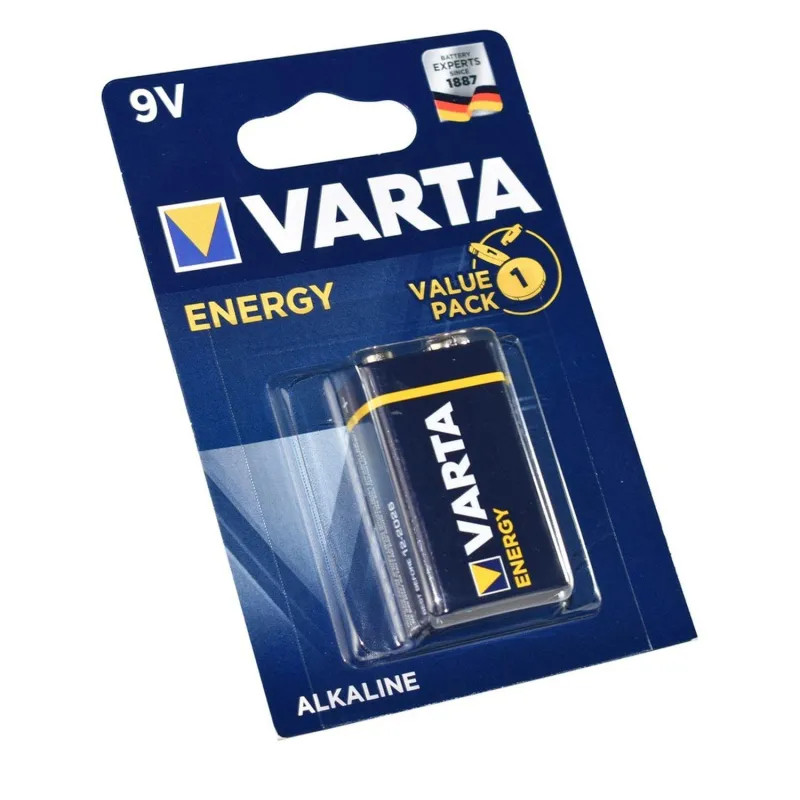 Батарейка Varta ENERGY Крона 6LP3146/6LR61 BL1 Alkaline 9V 4122(4122229411) Батарейка Varta ENERGY Крона 6LP3146/6LR61 BL1 Alkaline 9V 4122(4122229411)