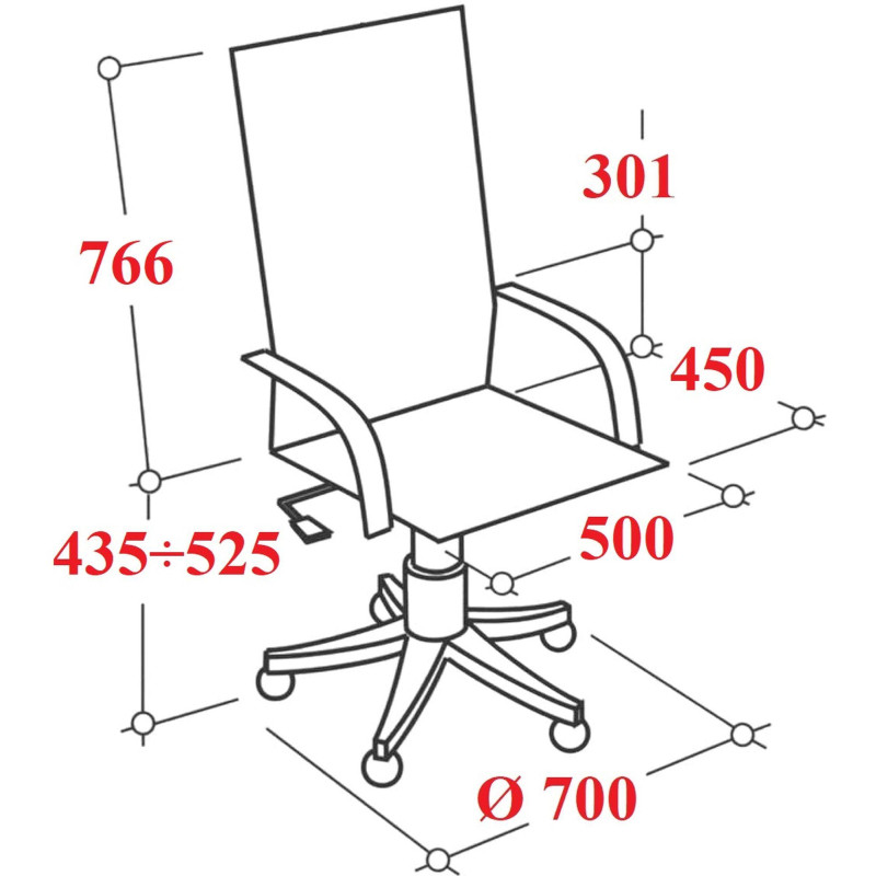 Кресло 0MX_MT_Samurai Comfort S Infinity черный (509149693)