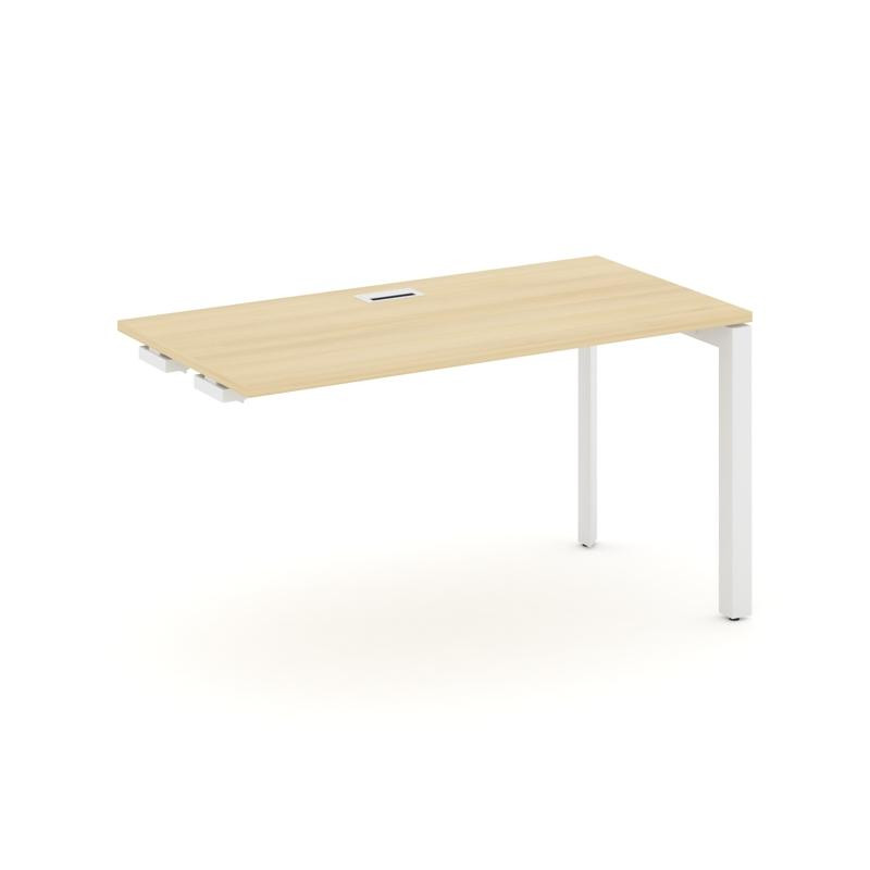 Style Project Стол-приставка к опор. элем. SN-59P.OPRS-003 Акация Лорка/Металл Белый/Белый Заглушка