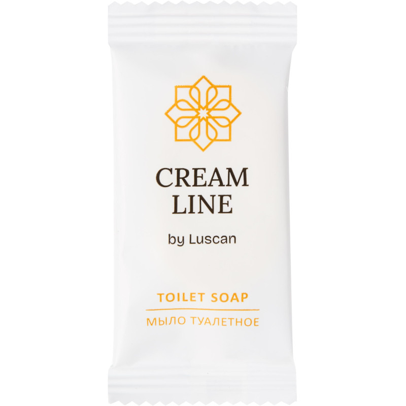Мыло туалетное Luscan Cream Line, флоупак 13г,500шт/уп