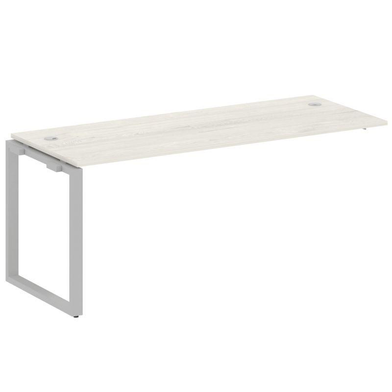 Metal System Проходной элемент рабочей станции на О-образном м/к БО.ПРС-СП-1.5 Дуб Наварра/Металл Се