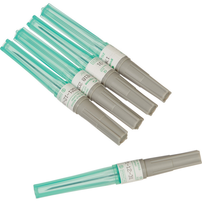 Игла двусторонняя 21G (0,8х38мм) зеленая VACUETTE 450040 VISIOPLUS100шт/уп