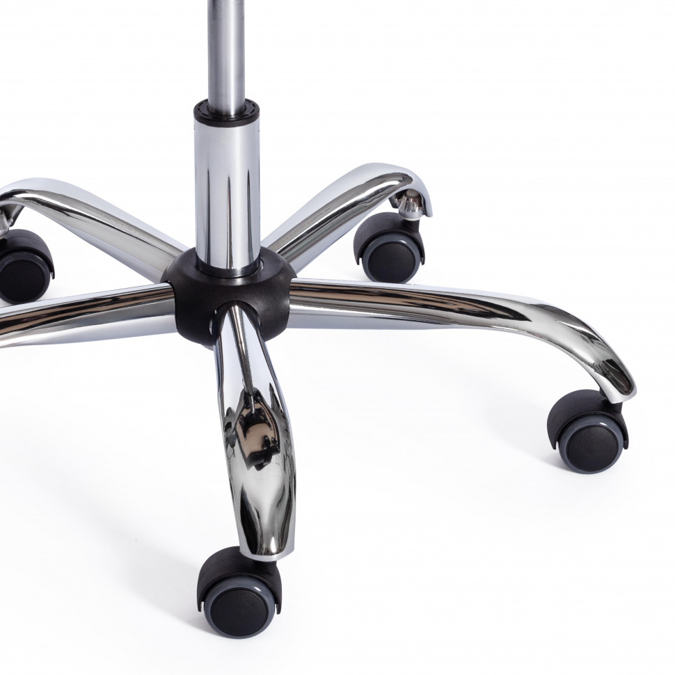 Набор роликов для металл крестовины, ПУ для паркета/ламината, 5 штук, D11 черный