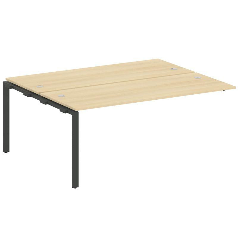 Metal System Проходной элемент рабочей станции на П-образном м/к БП.ПРС-СП-2.5 Акация Лорка/Металл А