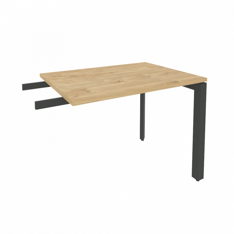 Onix Брифинг-приставка на П-образном м/к O.MP-BR-9 Тиквуд Светлый/Металл Антрацит 980*720*750 Onix Брифинг-приставка на П-образном м/к O.MP-BR-9 Тиквуд Светлый/Металл Антрацит 980*720*750