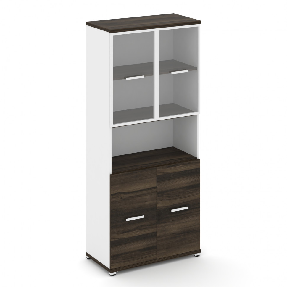 Concept Шкаф 1 широкая секция, 5 ниш CN.STS-513 RPW W Дуб Мали/Белый Бриллиант/Металл Белый/Прозрачн Concept Шкаф 1 широкая секция, 5 ниш CN.STS-513 RPW W Дуб Мали/Белый Бриллиант/Металл Белый/Прозрачн