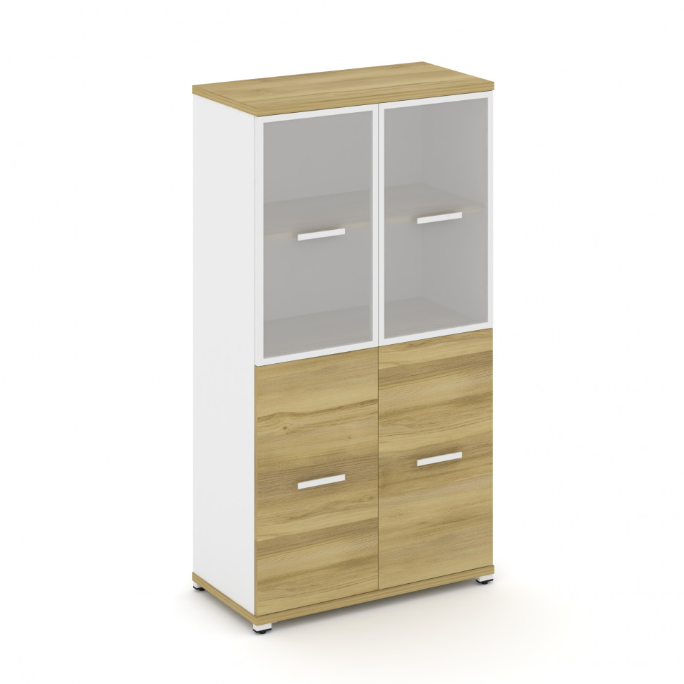 Concept Шкаф 1 широкая секция, 4 ниши CN.STS-412 RMW W Дуб Винченцо/Белый Бриллиант/Металл Белый/Сат Concept Шкаф 1 широкая секция, 4 ниши CN.STS-412 RMW W Дуб Винченцо/Белый Бриллиант/Металл Белый/Сат