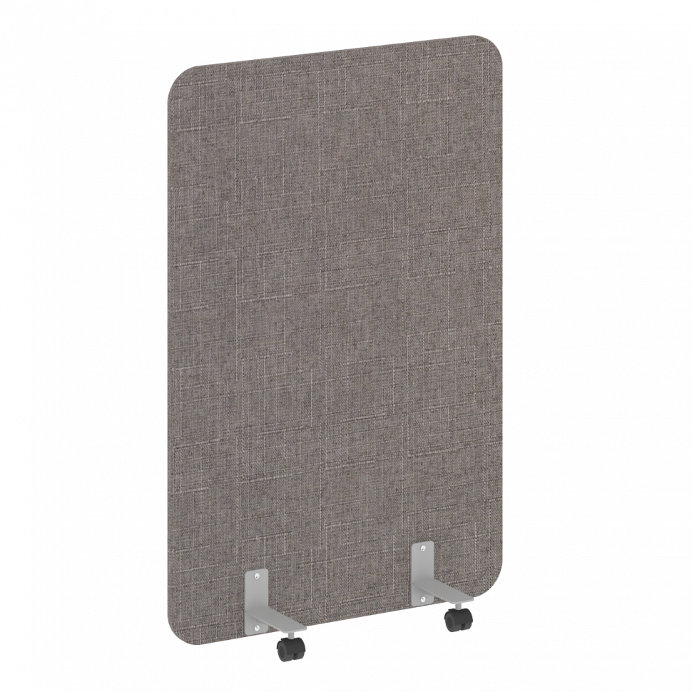 R-line soft Перегородка на металлических опорах, на роликах AP.R-100-150 Romeo 05/Металл Серый 1000*