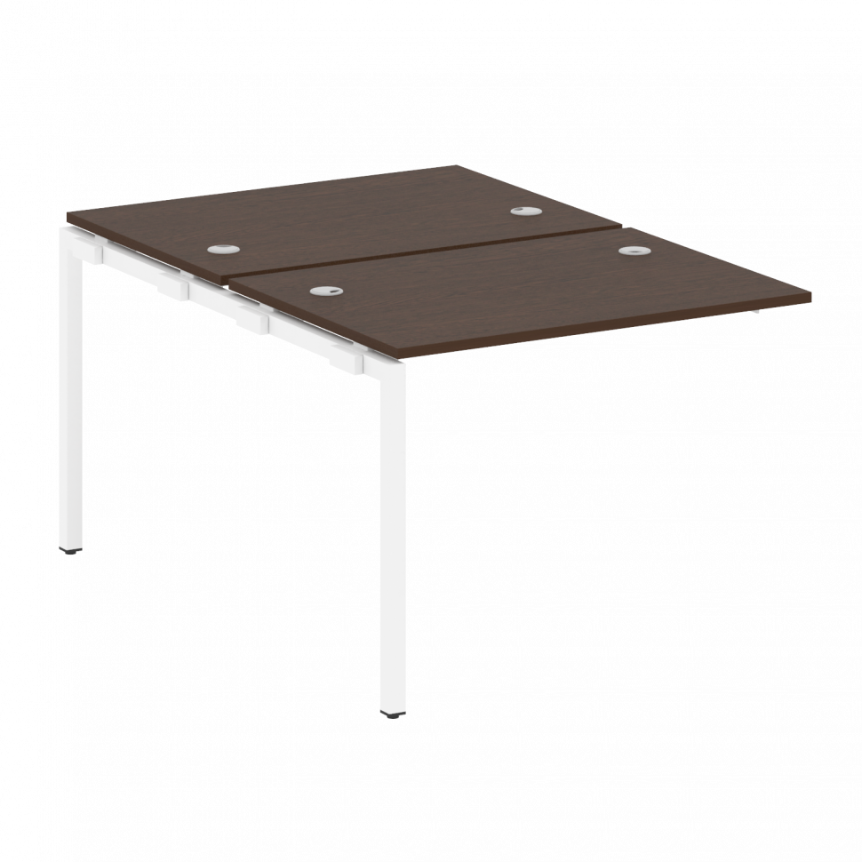 Metal System Quattro Проходной элемент рабочей станции на П-образном м/к 40БП.ПРС-СП-2.1 Венге Цаво/ Metal System Quattro Проходной элемент рабочей станции на П-образном м/к 40БП.ПРС-СП-2.1 Венге Цаво/