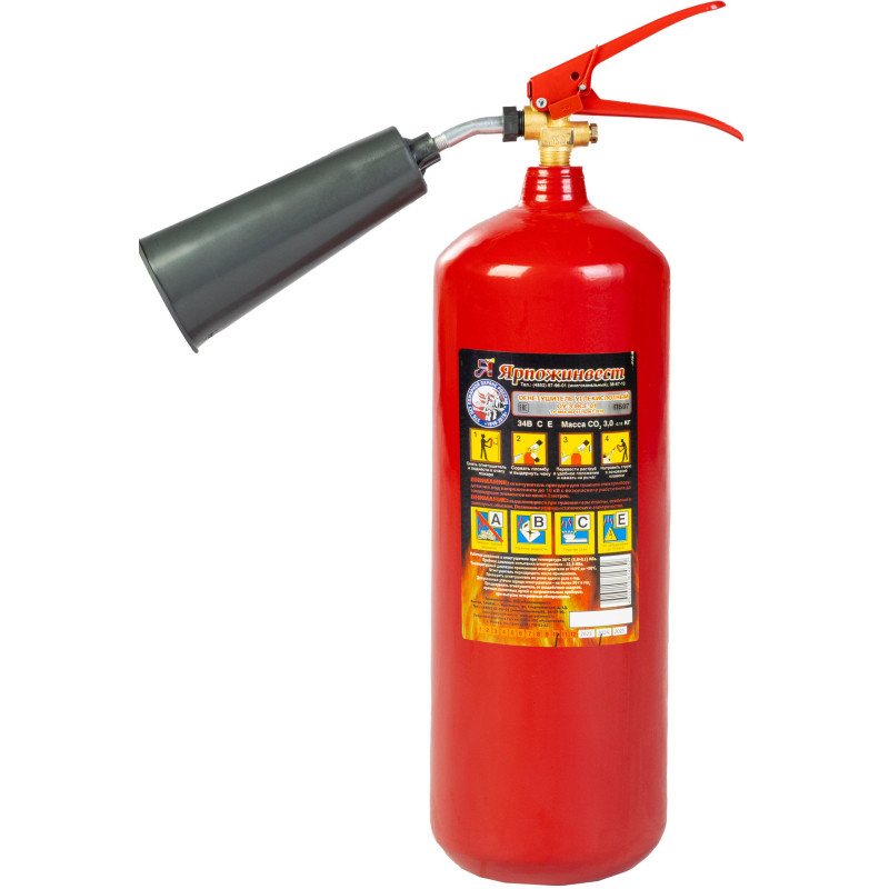 Огнетушитель углекислотный ОУ-3 ВСЕ