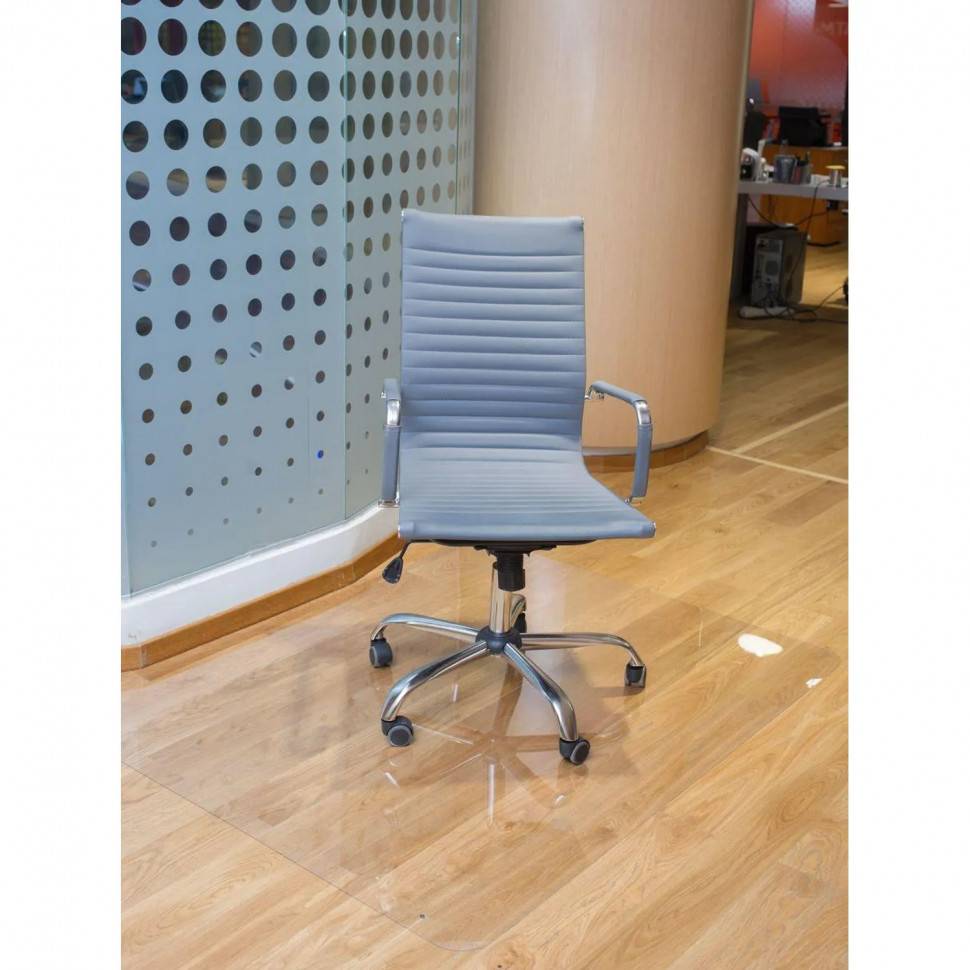 Коврик напольный BSL_Echair прозрачный, гладкий, ПЭТ  900х1200х0,7мм