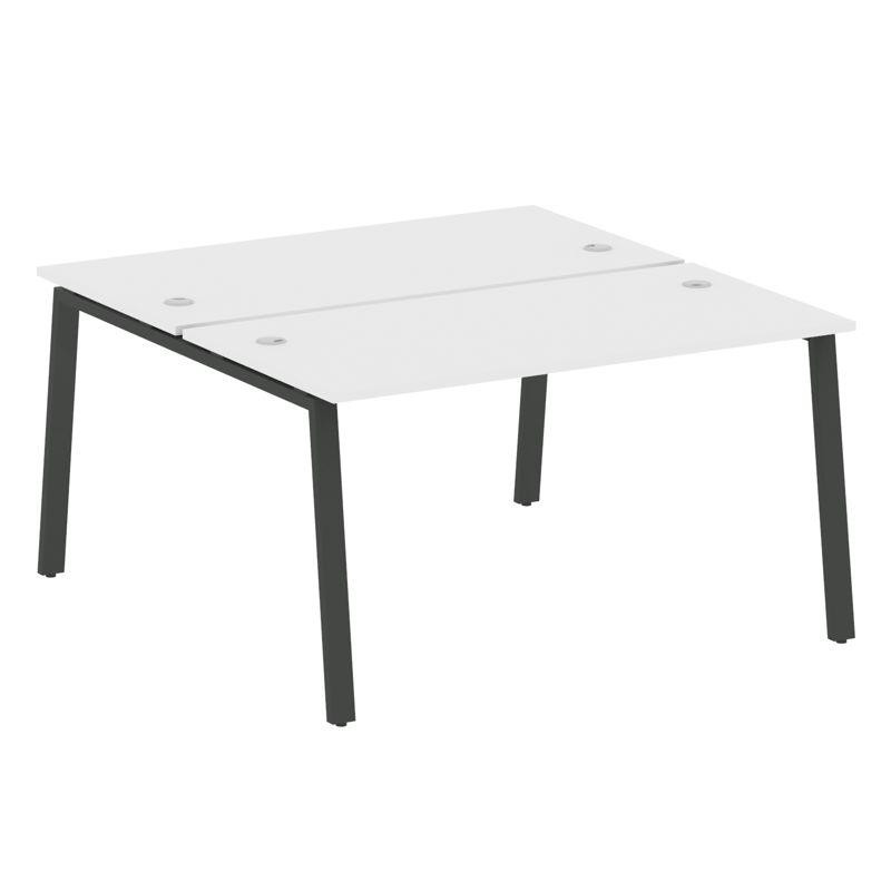 Metal System Рабочая станция на А-образном м/к БА.РАС-СП-2.3 Белый/Металл Антрацит 1400*1475*750 Metal System Рабочая станция на А-образном м/к БА.РАС-СП-2.3 Белый/Металл Антрацит 1400*1475*750
