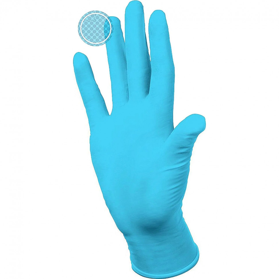 Перчатки мед.смотров. нитрил., нестер, MANUAL RN 707 (XL) 50пар,ПС