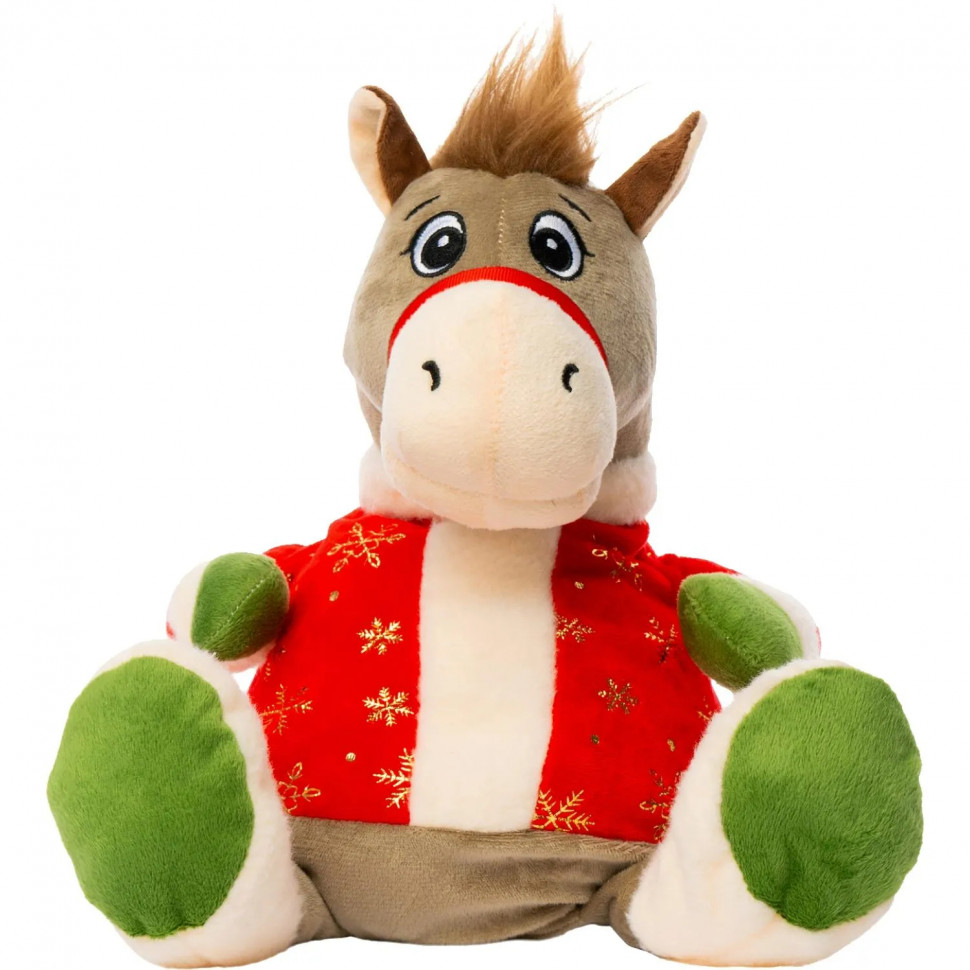 Новогодний сладкий подарок Лошадка Сказка Игрушка 1000 грамм, K079