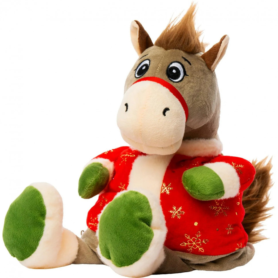 Новогодний сладкий подарок Лошадка Сказка Игрушка 1000 грамм, K079