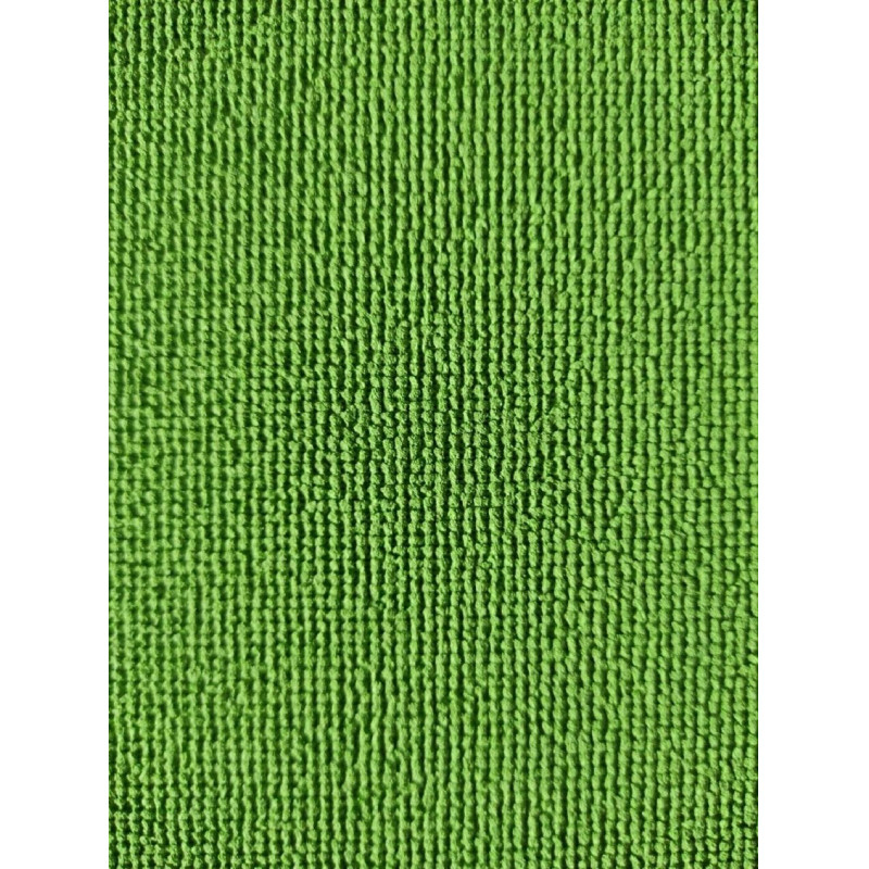 Салфетки хозяйственные из микрофибры ПУ покр 250г/м2 35х40см 5шт/уп зеленые