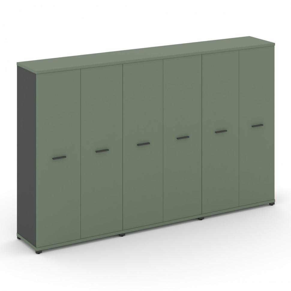 Concept Шкаф 3 широкие секции, 4 ниши CN.STS-436 A Кобо/Антрацит/Металл Антрацит 2500*420*1554 Concept Шкаф 3 широкие секции, 4 ниши CN.STS-436 A Кобо/Антрацит/Металл Антрацит 2500*420*1554