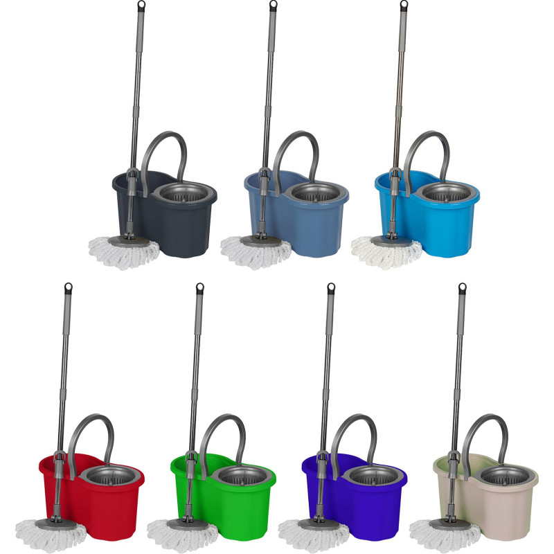Комплект для уборки COMFORT LIfE  (ведро с отжимом + швабра с насадкой)