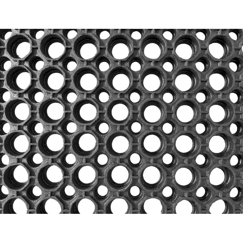Коврик входной REM 60x90х1,4 см ячеистый окантовкой(резина)