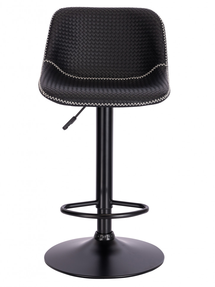 Барный стул Everprof Smile (Смайл) Black Экокожа Черный