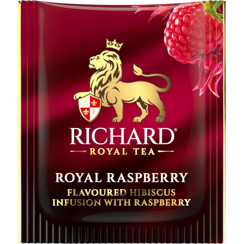 Чай Richard Royal Raspberry травян, 25 пак