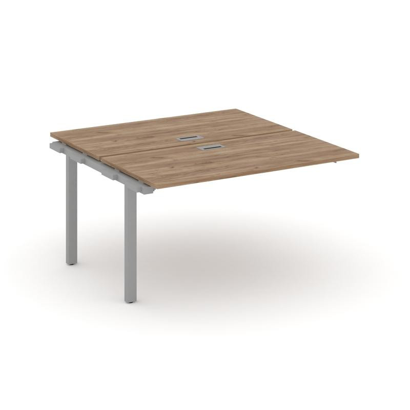 Style Project Проходной наб. элем. SN-59P.DNRS-001 Дуб Табак/Металл Серый/Серебро Заглушка 980*1232*