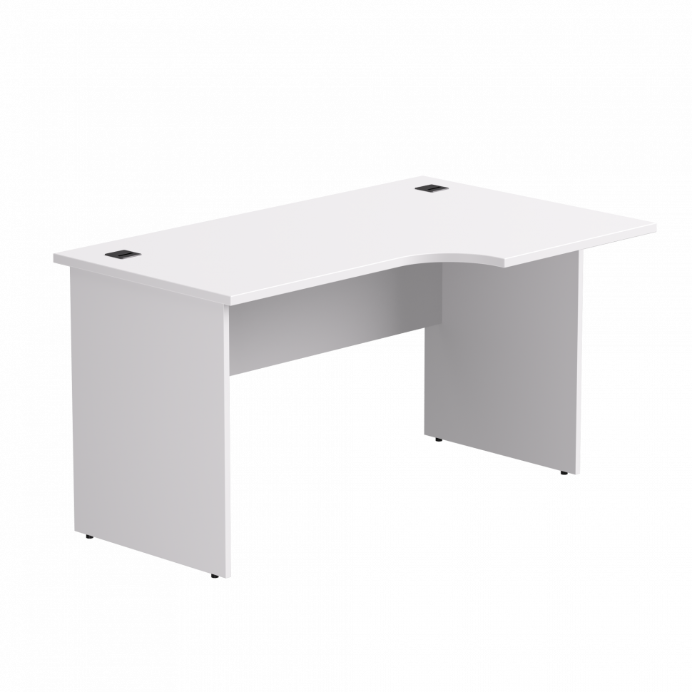 Стол эргономичный правый Everprof EVO (ЭВО) опоры ЛДСП 1380х670(870)x755 мм Белый