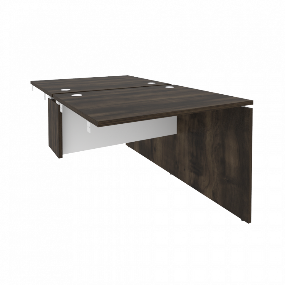 Onix Стол-приставка двойной к опорным элементам O.D.SPR-1.8 Дуб Мали/Белый Бриллиант 980*1635*750 Onix Стол-приставка двойной к опорным элементам O.D.SPR-1.8 Дуб Мали/Белый Бриллиант 980*1635*750