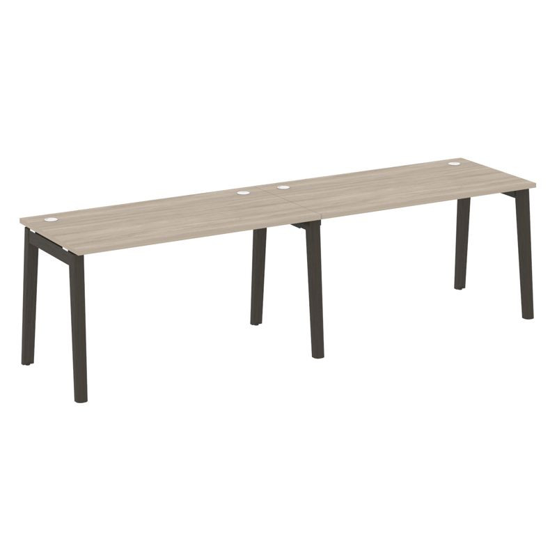 Onix Wood Рабочая станция OW.RS-2.3.7 Дуб Аттик/Дуб Темный/Металл Антрацит 2760*720*750 Onix Wood Рабочая станция OW.RS-2.3.7 Дуб Аттик/Дуб Темный/Металл Антрацит 2760*720*750