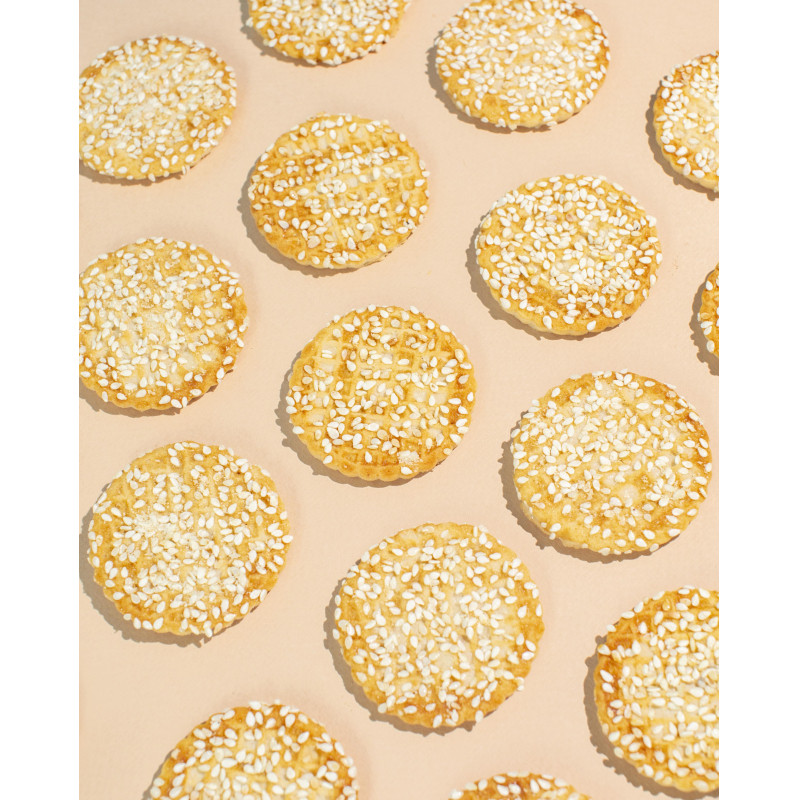 Печенье сдобное Деловой Стандарт с кунжутом, 320г