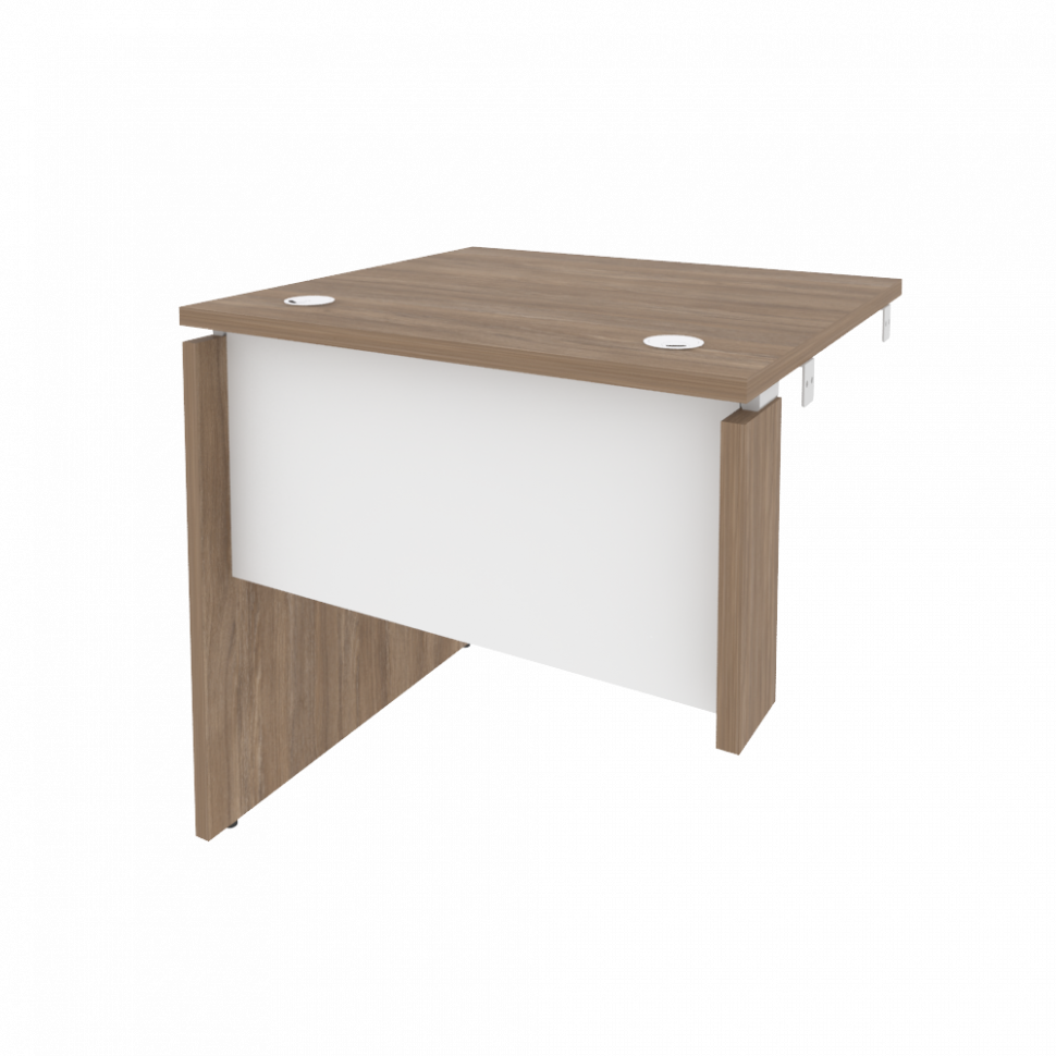 Onix Стол-приставка левый к опорным элементам O.SPR-0.7 (L) Дуб Аризона/Белый Бриллиант 780*720*750 Onix Стол-приставка левый к опорным элементам O.SPR-0.7 (L) Дуб Аризона/Белый Бриллиант 780*720*750