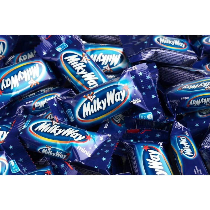 Шоколадный батончик Milky Way Minis, 2,5кг/уп