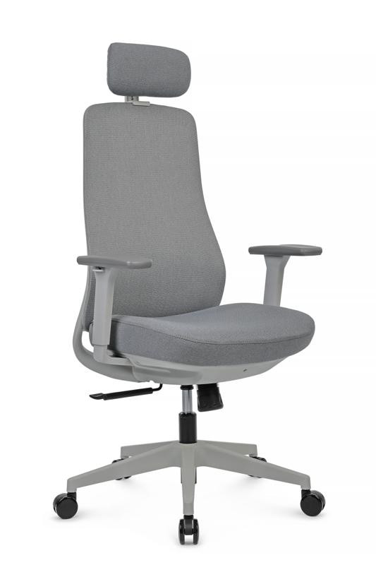 Кресло Miro 6249A-HS Серый пластик/Серый