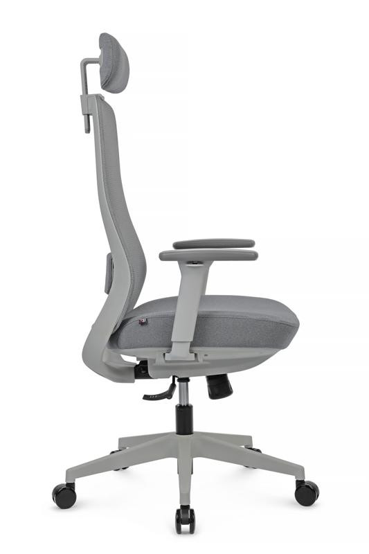 Кресло Miro 6249A-HS Серый пластик/Серый