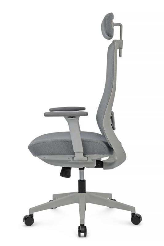 Кресло Miro 6249A-HS Серый пластик/Серый