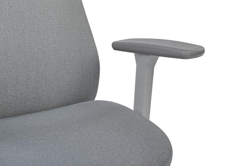 Кресло Miro 6249A-HS Серый пластик/Серый