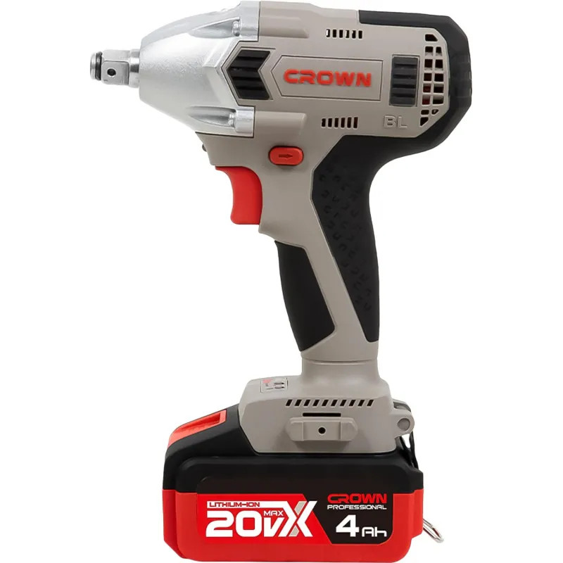 Гайковерт ударный аккумуляторный BL CROWN CT22015HX-4 TB