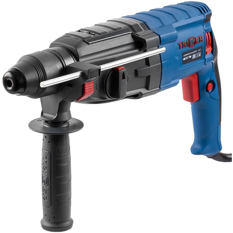 Перфоратор сетевой ТРИГГЕР 20027 SDS-plus 28мм, 800Вт, 3 режима 3,2Дж