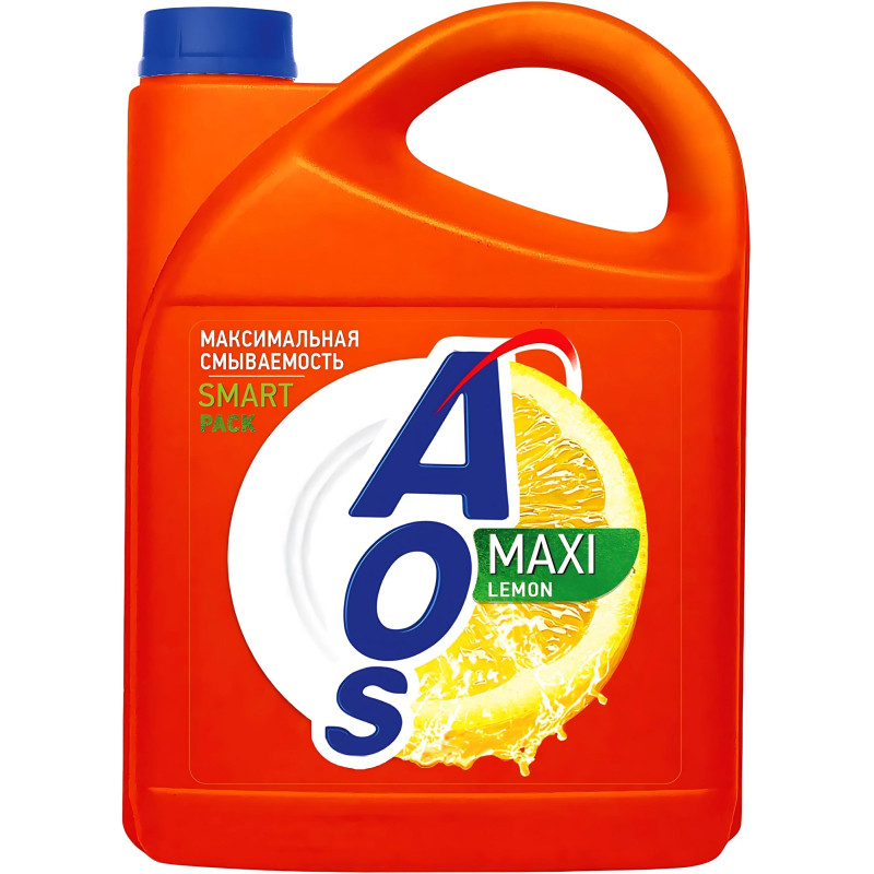 Средство для мытья посуды AOS Лимон 4800гр