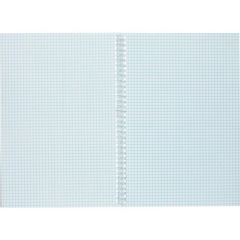 Бизнес-тетрадь А4 80л  ATTACHE, спираль,бордо, блок 60г, обложка 215г