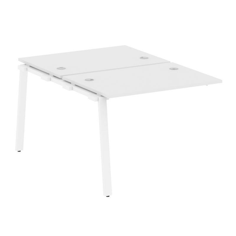 Metal System Проходной элемент рабочей станции на А-образном м/к БА.ПРС-СП-2.1 Белый/Металл Белый 10