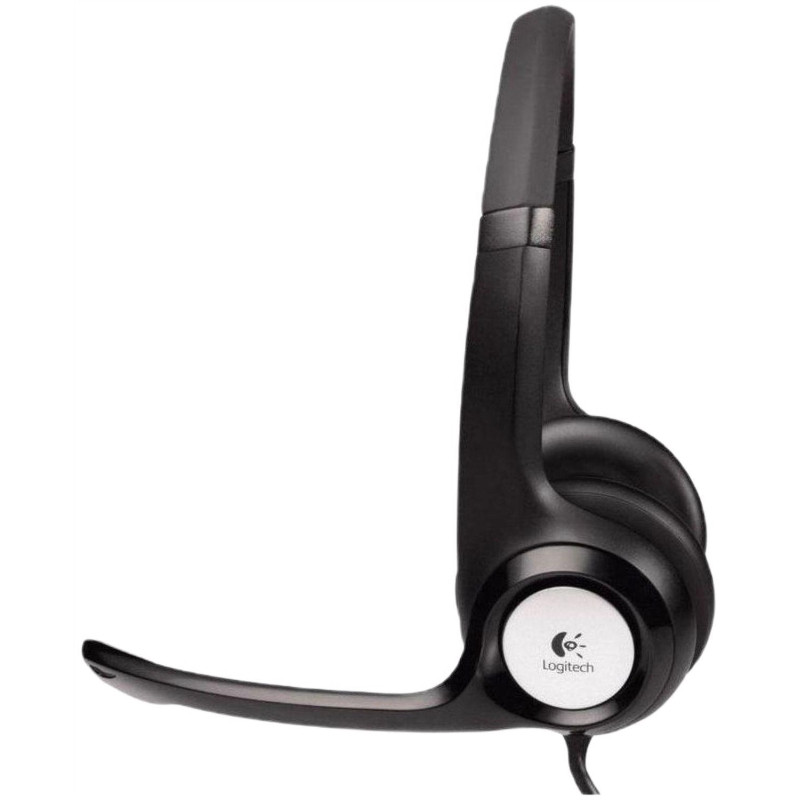 Гарнитура Logitech проводная H390, Black [981-000803