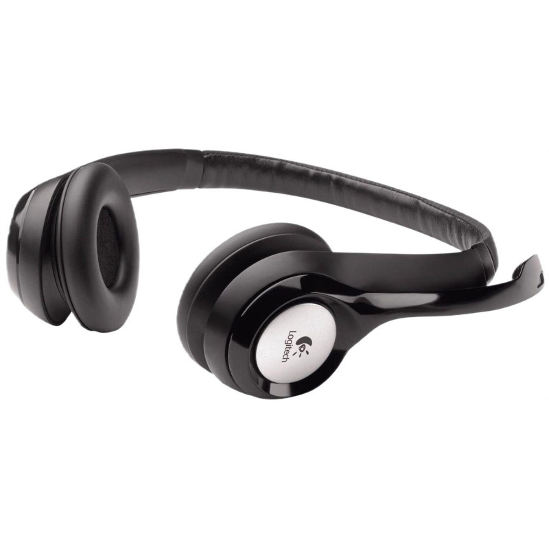 Гарнитура Logitech проводная H390, Black [981-000803