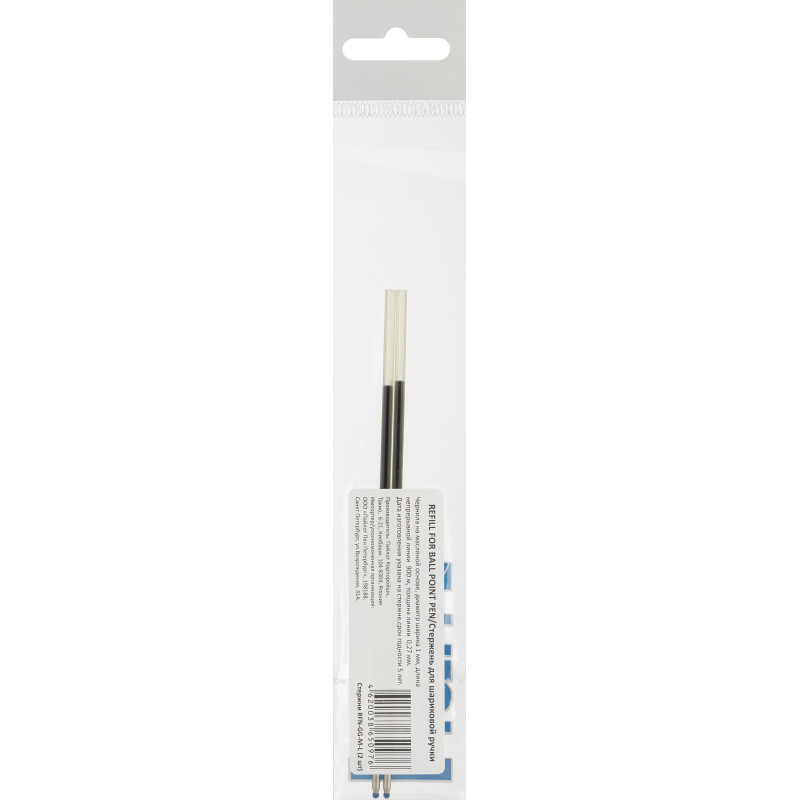 Стержень шариковый 143мм PILOT RFN-GG- M д/ручки BPS-GP-M син 0,27мм,2шт/уп Стержень шариковый 143мм PILOT RFN-GG- M д/ручки BPS-GP-M син 0,27мм,2шт/уп