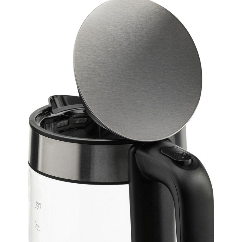 Чайник SCARLETT SC-EK27G101, 2200Вт, электрический 1.8л, стекло, сталь