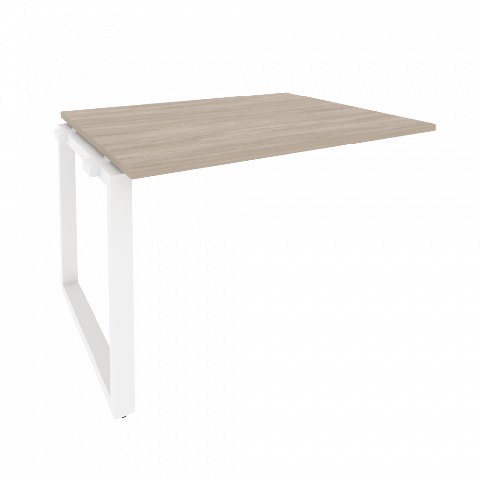 Onix Проходной наборный элемент переговорного стола O.MO-NPRG-2 Дуб Аттик/Металл Белый 1180*980*750 Onix Проходной наборный элемент переговорного стола O.MO-NPRG-2 Дуб Аттик/Металл Белый 1180*980*750