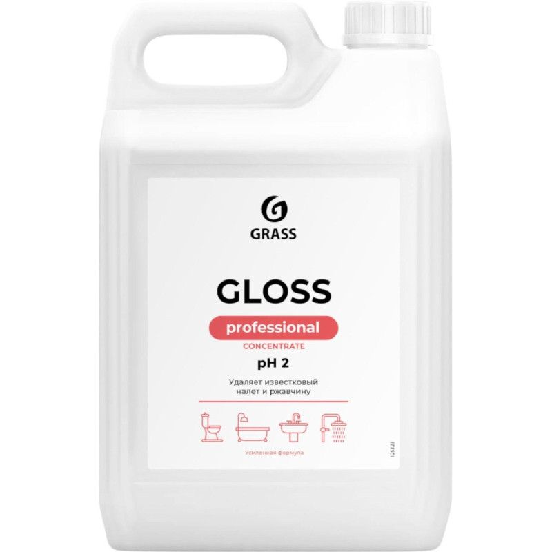 Профхим сантех кисл д/удален налета-ржавч Grass/Gloss Concentrate, 5,5кг