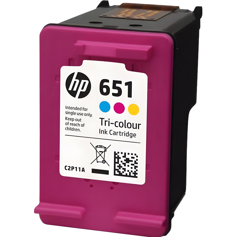 Картридж струйный HP 651 C2P11AE CMY цв. для DJ 5575 Картридж струйный HP 651 C2P11AE CMY цв. для DJ 5575